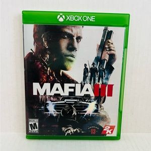 X Box One Mafia III Video Game